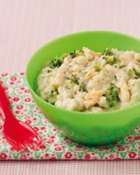 Risotto brocoli saumon