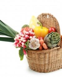 légumes, panier de légumes