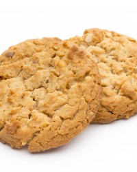 Cookies on the isolated background.